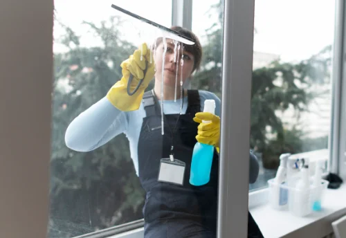 Nettoyage de vitres intérieures et extérieures à Beaucroissant